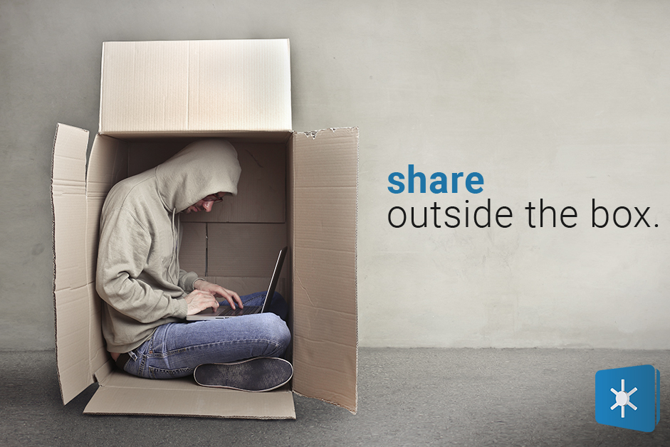 share outside the box