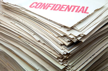 confidential files