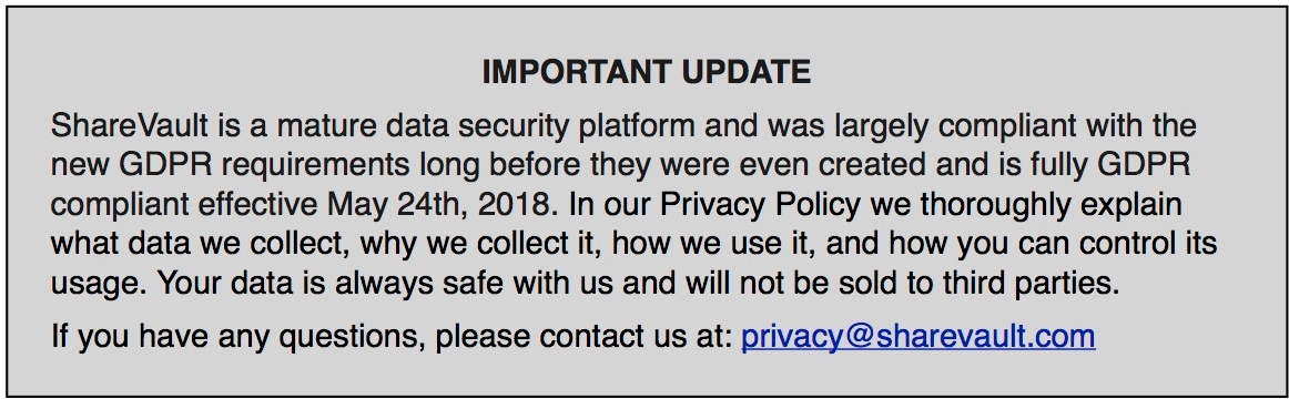 Privacy Policy